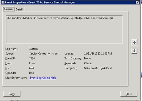 windows modules installer service